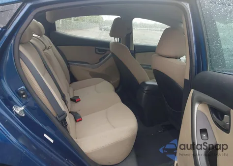 2016 Hyundai Elantra Se from USA, damaged, VIN KMHDH4AE0GU480258